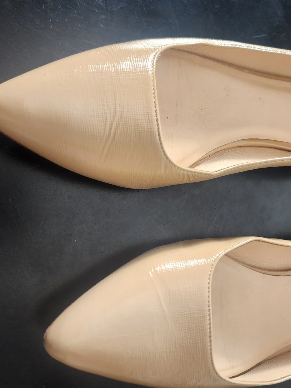 Cole Haan Women's Nude Pointed Toe Flats